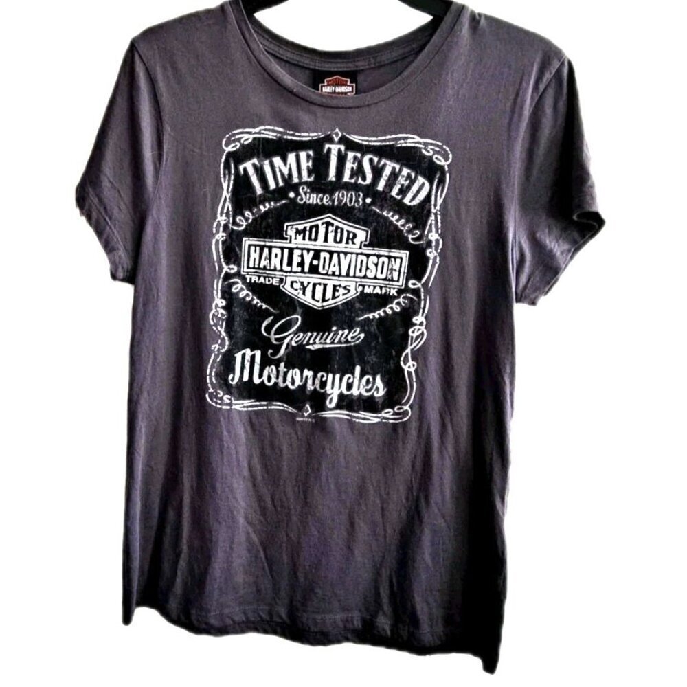 Harley-Davidson Youth L Black Short Sleeve T-Shirt Tallassee TN